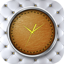 Leather Clock Live Wallpaper APK