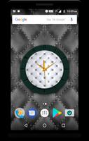 2 Schermata Leather Clock Live Wallpaper