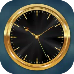 download Luxury Golden Clock Live Wallp APK