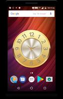 Luxury Golden Clock Live Wallp captura de pantalla 3