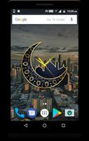 Mosque Clock Live Wallpaper poster