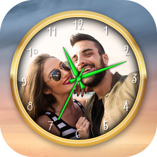 My Photo Clock Live Wallpaper
