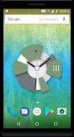 Olive Clock Live Wallpaper imagem de tela 3