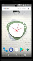 برنامه‌نما Olive Clock Live Wallpaper عکس از صفحه