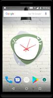 Olive Clock Live Wallpaper imagem de tela 2