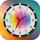 Rainbow Clock Live Wallpaper APK