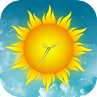 Sun Clock Live Wallpaper-icoon