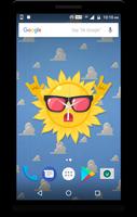 Sun Clock Live Wallpaper ảnh chụp màn hình 2