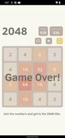 2048 small game plakat