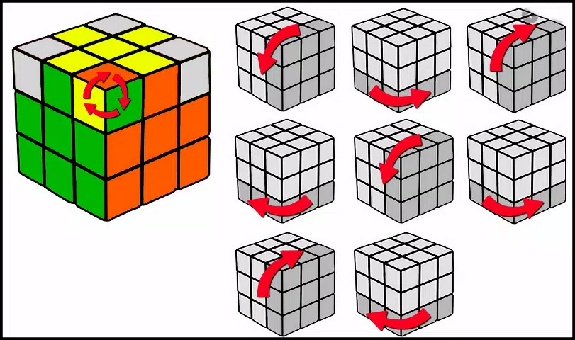 Cubo mágico quadrados