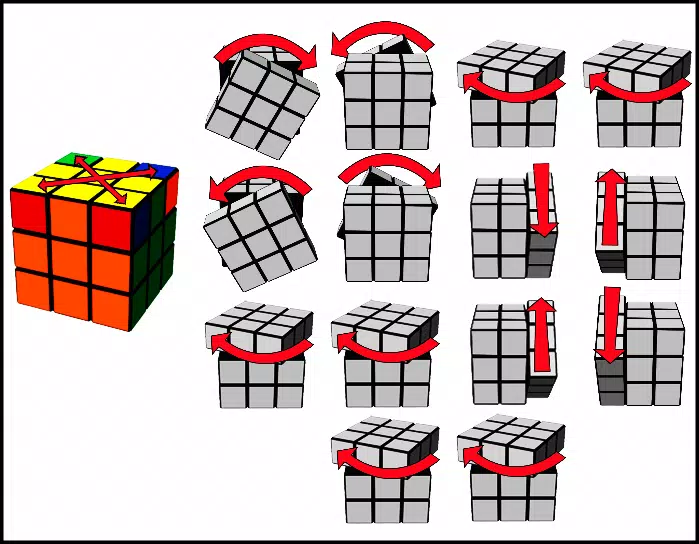 Passo a Passo Para Resolver Um Cubo Mágico 3x3 