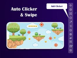 Auto Clicker & Swipe الملصق