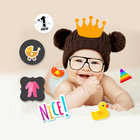 Baby Milestone Pic Editor icône