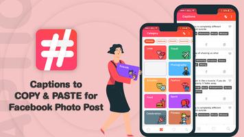 Captions to COPY & PASTE for Facebook Photo Post 海報