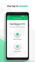 Fast Secure VPN - One Tap Unlimited Access capture d'écran 1