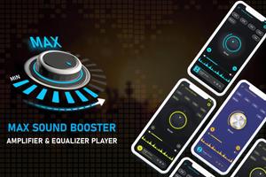 Max Sound Booster & Amplifier Affiche