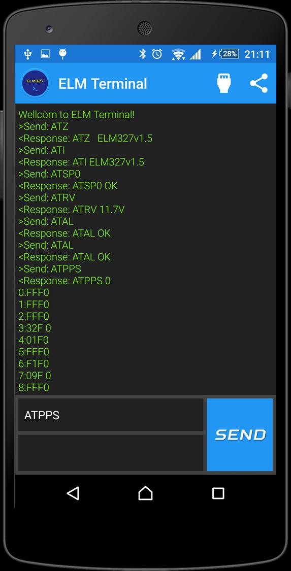 ELM327 Terminal Command For Android - APK Download