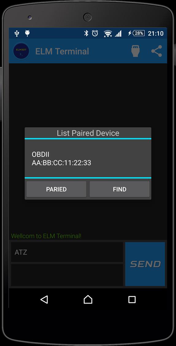 ELM327 Terminal Command For Android - APK Download