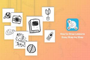How to Draw Lessons: Easy Step by Step 포스터