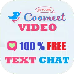 COOMEET VIDEO TEXT CHAT -100% FREE, FLIRT ,DATE
