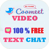 COOMEET VIDEO TEXT CHAT -100% FREE, FLIRT ,DATE