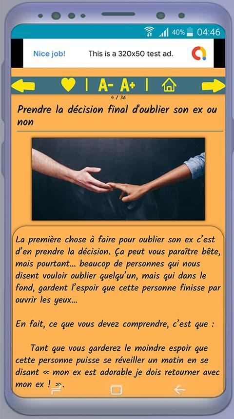 Oublier Son Ex Et Le Chagrin D Amour For Android Apk Download