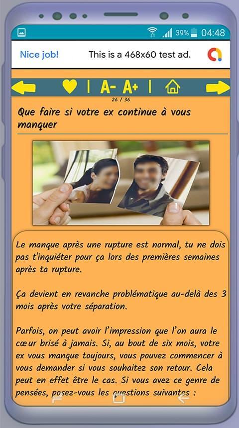 Oublier Son Ex Et Le Chagrin D Amour For Android Apk Download