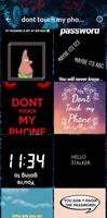 dont touch my phone wallpapers poster