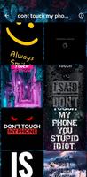 dont touch my phone wallpapers تصوير الشاشة 3