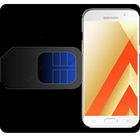 Téléphone Android et SIM Info icône