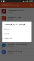 Backup and Restore Yours Applications screenshot 3