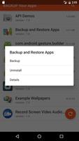 Backup and Restore Yours Applications screenshot 1