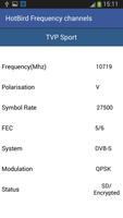 HotBird Frequency Channels screenshot 3