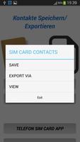 Save-Export Contacts اسکرین شاٹ 2