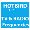 Fréquences TV et radio sur le Satellite HOTBIRD