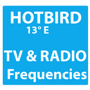 Частота ТВ и радио на спутнике HotBird APK