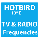 TV and Radio Frequencies on HotBird Satellite APK