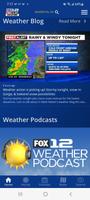FOX12 Weather captura de pantalla 1