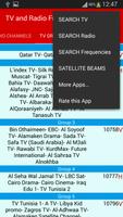NilSat kanallarının TV ve Radyo Frekansları Ekran Görüntüsü 3