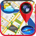 GPS Map Camera & Compass simgesi