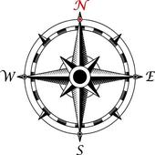 Simple Compass Zeichen