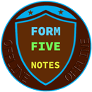 APK Form Five notes, All subjects