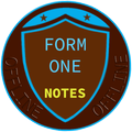 Form 1 notes : all subjects
