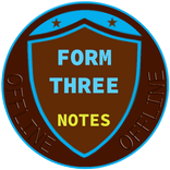 Form Three notes, all Subjects