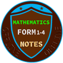 APK Mathematics form 1 to 4 notes