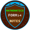 APK Mathematics form 1 to 4 notes