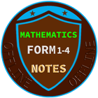 Mathematics form 1 to 4 notes आइकन