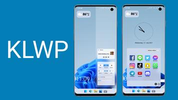 W11 Lite for KLWP capture d'écran 1