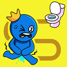 Draw Bridge Puzzle:Toilet Rush أيقونة