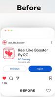 RC Real Like Follower Booster پوسٹر